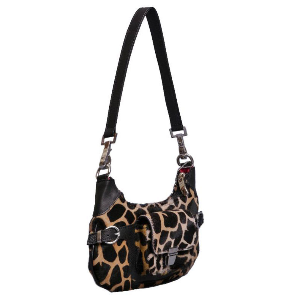 Borsa in pelle di mucca animalier - immagine 2